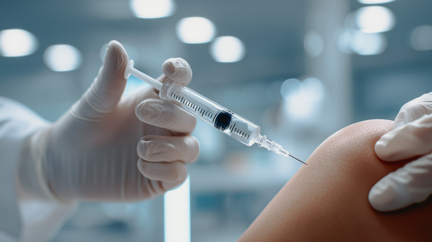 Hyaluronsaeuretherapie Spritze